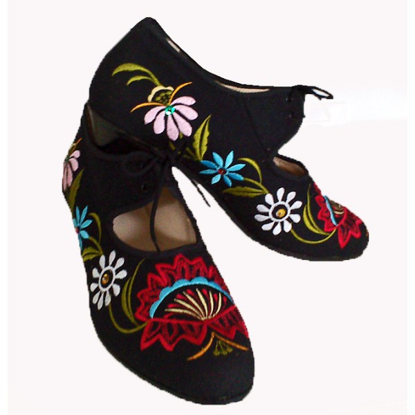 Zapatos Bordados Con Flores De Estilo Chino Zapatillas Respirables  Tradicionales Chinos Para Mujer Sandalias Bordadas De Estilo Étnico  Zapatos De Vestir Vintage Mary Jane Qipao Bordados Para Mujer  Amazones  Moda